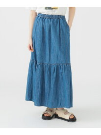 【SALE／30%OFF】Healthy Denim / Breezy Strawberry 25SS デニム リネン B:MING by BEAMS ビーミング ライフストア バイ ビームス スカート ロング・マキシスカート【RBA_E】【送料無料】[Rakuten Fashion]