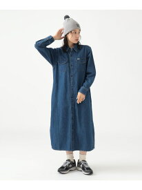 Lee / 別注 デニム シャツ ワンピース(S~M) 25AW 秋冬 B:MING by BEAMS ビーミング ライフストア バイ ビームス ワンピース・ドレス シャツワンピース ブラック ブラウン【先行予約】*【送料無料】[Rakuten Fashion]