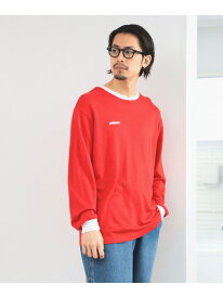 【SALE／40%OFF】ambiance / Game Shirts Long Sleeve B:MING by BEAMS ビーミング ライフストア バイ ビームス トップス カットソー・Tシャツ ネイビー レッド【RBA_E】【送料無料】[Rakuten Fashion]