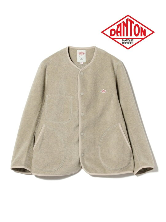 楽天市場】DANTON / フリース ノーカラー ジャケット B:MING by BEAMS 