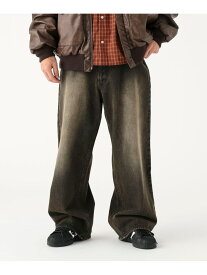 【SALE／30%OFF】ユーズド ワイド デニム B:MING by BEAMS ビーミング ライフストア バイ ビームス パンツ ジーンズ・デニムパンツ ブラック ネイビー【RBA_E】【送料無料】[Rakuten Fashion]