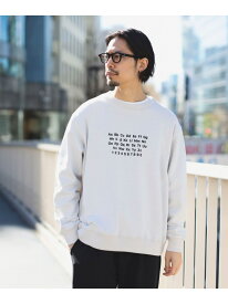 【SALE／40%OFF】【4/4再値下げ】B:MING by BEAMS / アルファベット プリント クルーネック スウェット B:MING by BEAMS ビーミング ライフストア バイ ビームス トップス スウェット・トレーナー【RBA_E】【送料無料】[Rakuten Fashion]