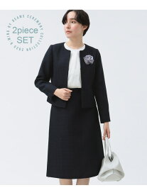 【SALE／50%OFF】【WEB限定/3点セット】ジャケット & ブラウス & スカート セット(S~L) 25SS フォーマル セレモニー 卒入園 入学式 卒業式 ハレの日 ママスーツ 卒園式 入園式 ビームスセレモニー2025 セレモニースーツ B:MING by BEA【RBA_E】【送料無料】[Rakuten Fashion]