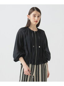 【SALE／30%OFF】シアー ブルゾン(S~M) 25SS 夏まで使える 冷房対策 日除け対策 きれいめ 旅行 B:MING by BEAMS ビーミング ライフストア バイ ビームス ジャケット・アウター ブルゾン・ジャンパー ブラウン ブラック【RBA_E】【送料無料】[Rakuten Fashion]