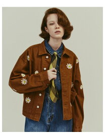 【SALE／20%OFF】ambiance / Embroidery Jacket(S~M) Gジャン 春アウター 25SS セットアップ おしゃれ 刺繍 トレンド ウォッシャブル B:MING by BEAMS ビーミング ライフストア バイ ビームス ジャケット・アウター デニムジャケット【RBA_E】【送料無料】[Rakuten Fashion]