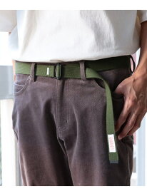 UNIVERSAL OVERALL * B:MING by BEAMS / 別注 CANVAS BELT B:MING by BEAMS ビーミング ライフストア バイ ビームス ファッション雑貨 ベルト グリーン ベージュ ブラック[Rakuten Fashion]