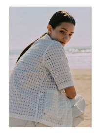 【SALE／30%OFF】シアー チェック ジャケット(S~M) 25SS 冷房対策 UV対策 スリーブ 夏 B:MING by BEAMS ビーミング ライフストア バイ ビームス ジャケット・アウター テーラードジャケット・ブレザー ブラック ホワイト【RBA_E】【送料無料】[Rakuten Fashion]