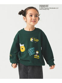 【期間限定+20％ポイントバック】Peanuts 総柄 プリント スウェット 25AW(90~140cm) B:MING by BEAMS ビーミング ライフストア バイ ビームス トップス スウェット・トレーナー ホワイト【送料無料】[Rakuten Fashion]