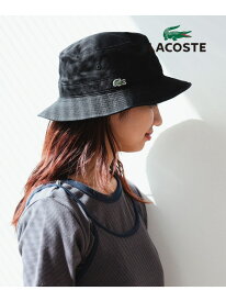 LACOSTE / バケット ハット B:MING by BEAMS ビーミング ライフストア バイ ビームス 帽子 ハット ブラック ホワイト ベージュ【送料無料】[Rakuten Fashion]