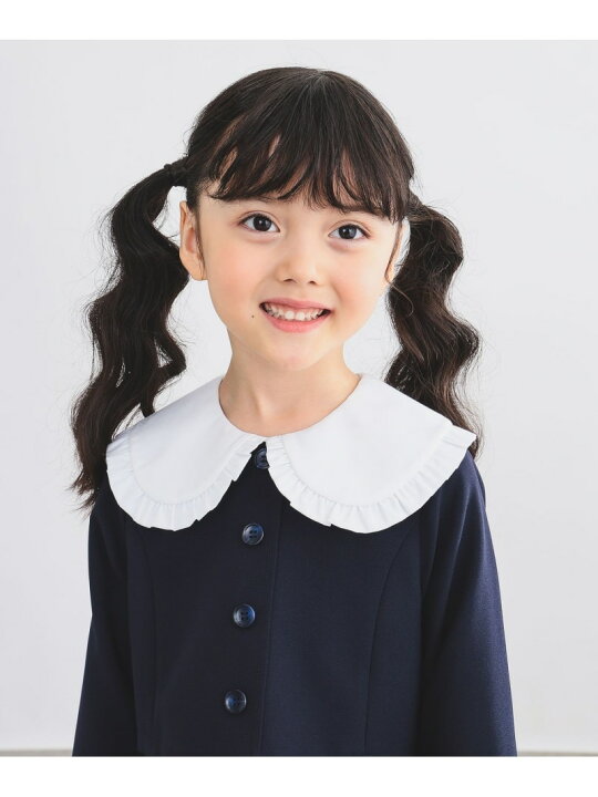 楽天市場】【SALE／50%OFF】セレモニー BIG襟 ドッキング ワンピース 