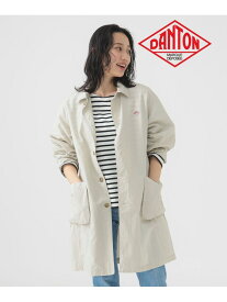 DANTON / DOWNPROOF WORK COAT 25SS リネン ダントン 春アウター B:MING by BEAMS ビーミング ライフストア バイ ビームス ジャケット・アウター ステンカラーコート ブラック【送料無料】[Rakuten Fashion]
