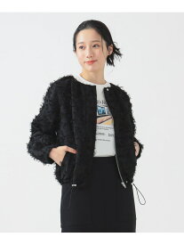 【SALE／40%OFF】ジャカード ブルゾン(S~M) 25SS 春アウター 軽量 ライトアウター きれいめ B:MING by BEAMS ビーミング ライフストア バイ ビームス ジャケット・アウター ブルゾン・ジャンパー ブラック ホワイト【RBA_E】【送料無料】[Rakuten Fashion]