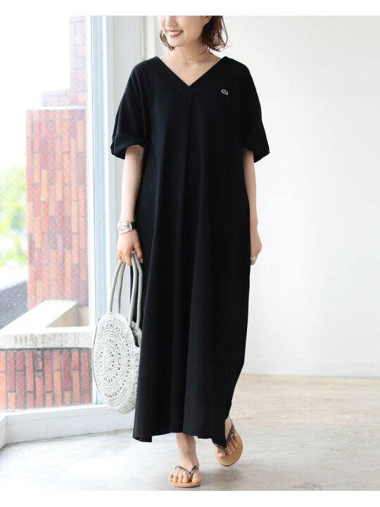 楽天市場 Lacoste B Ming By Beams 別注 ギャザースリーブ ワンピース 21ss ビームス B Ming By Beams ビーミング ライフストア バイ ビームス ワンピース シャツワンピース ブラック ベージュ グリーン 送料無料 Rakuten Fashion B Ming Life Store By Beams