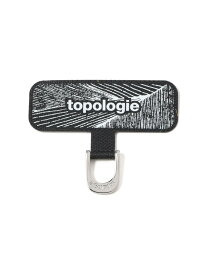 Topologie/ Phone Strap Adapter B:MING by BEAMS ビーミング ライフストア バイ ビームス アクセサリー・腕時計 ブローチ・コサージュ・バッジ ブラック[Rakuten Fashion]