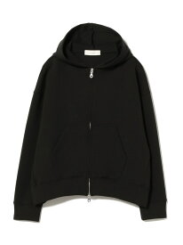 【SALE／40%OFF】【1/9再値下げ】ダブルジップ フォルム フードパーカー 25AW 秋冬 ライトアウター スウェット 羽織り 春まで使える B:MING by BEAMS ビーミング ライフストア バイ ビームス トップス パーカー・フーディー ブラック【RBA_E】【送料無料】[Rakuten Fashion]