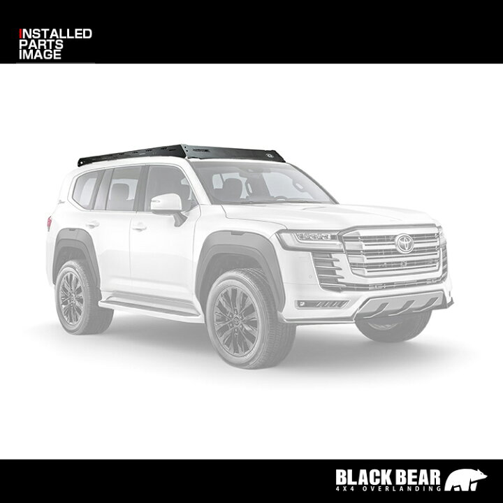 楽天市場】ランドクルーザー 300系 2021(R3).8 - BLACK BEAR4x4 ルーフ 