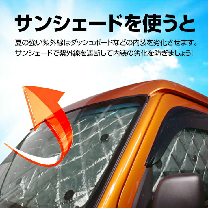 楽天市場】ハイエース 200系 2004(H16).8 - ワイド車 サンシェード 車 