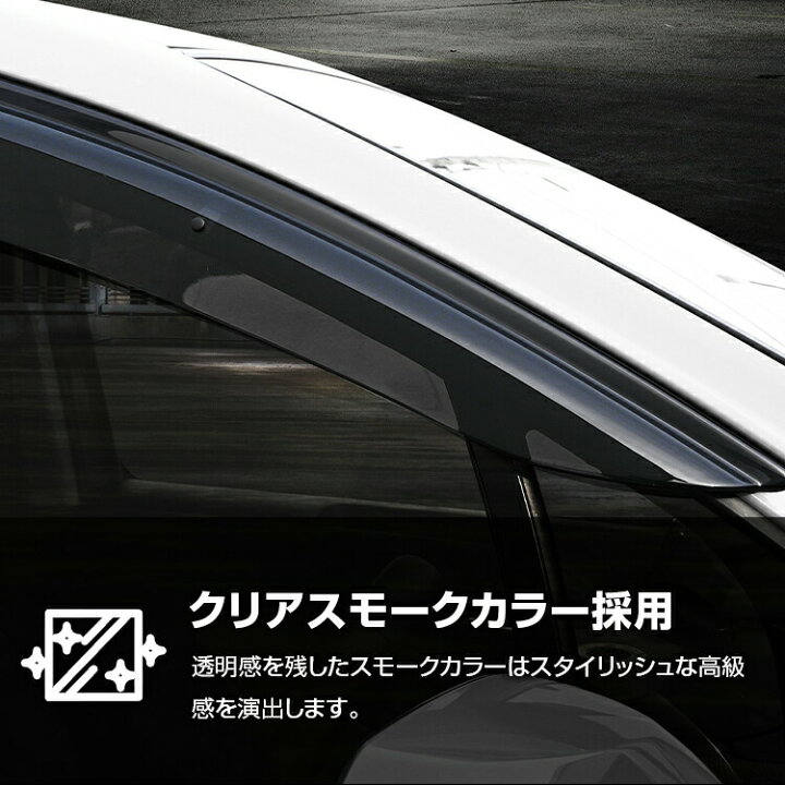 楽天市場】プリウス MXWH/ZVW60/65 2023(R3).1 - ドアバイザー 雨よけ  