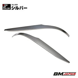 【楽天スーパーセール★10倍】在庫処分セール ハリアー 80系 2020(R2).6 - ドアミラーフレームガーニッシュ シルバー カスタム カーパーツ ドレスアップ エクステリア カーパーツ