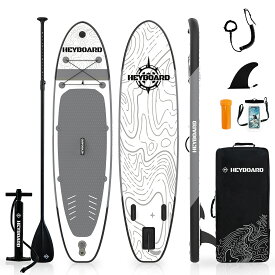 【送料無料】HeyBoard 超軽量supボード スタンドアップパドルボード supインフレータブル パドルボード サーフボード 安定性抜群 滑り止め 初心者向け サーフィン 釣り SUPセット 長320cm 幅81cm 厚15cm