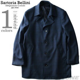 【WEB限定】【メンズ】SARTORIA BELLINI シングルウール混ステンカラーコート azc3417602