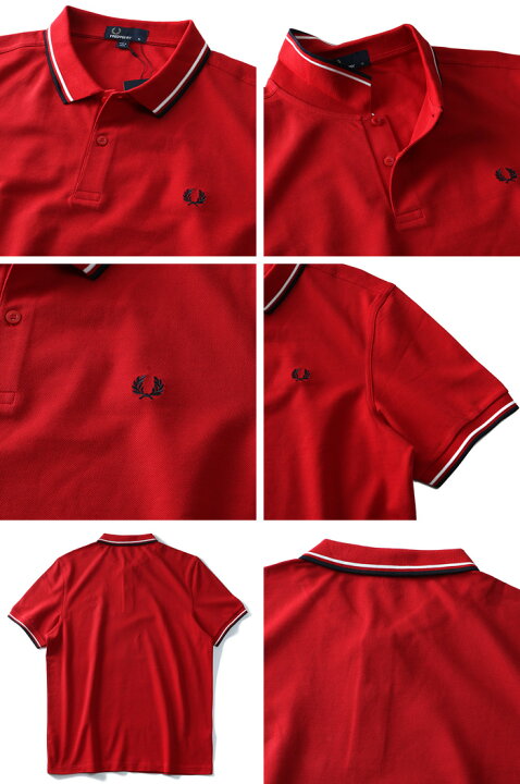 楽天市場】大きいサイズ メンズ FRED PERRY フレッドペリー ライン入 