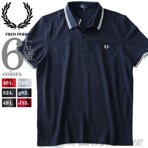 �傫���T�C�Y �����Y FRED PERRY �t���b�h�y���[ ���C���� ���̎q ���� �|���V���c USA���A�� m3600