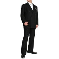 【口コミ★4.86】礼服 メンズ 大きいサイズ La Pava(ラ・パーバ) 4ツ釦1ツ掛け ダブルフォーマルスーツ …