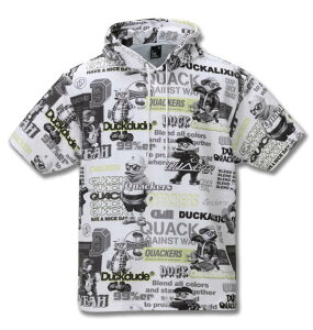 �傫���T�C�Y �����Y b-one-soul DUCK DUDE �I�[���I�[�o�[ ���� �v�� �p�[�J�[ �z���C�g 1258-0514-1 3L 4L 5L 6L