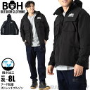 大きいサイズ メンズ BH ビィエイチ フード脱着 ストレッチ ブルゾン 撥水加工 秋冬新作 bhb-250401 【t2502】