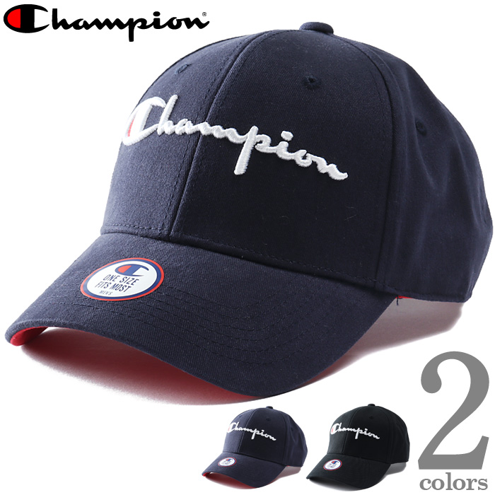 楽天市場】メンズ Champion チャンピオン ロゴ刺繍 キャップ 帽子 USA