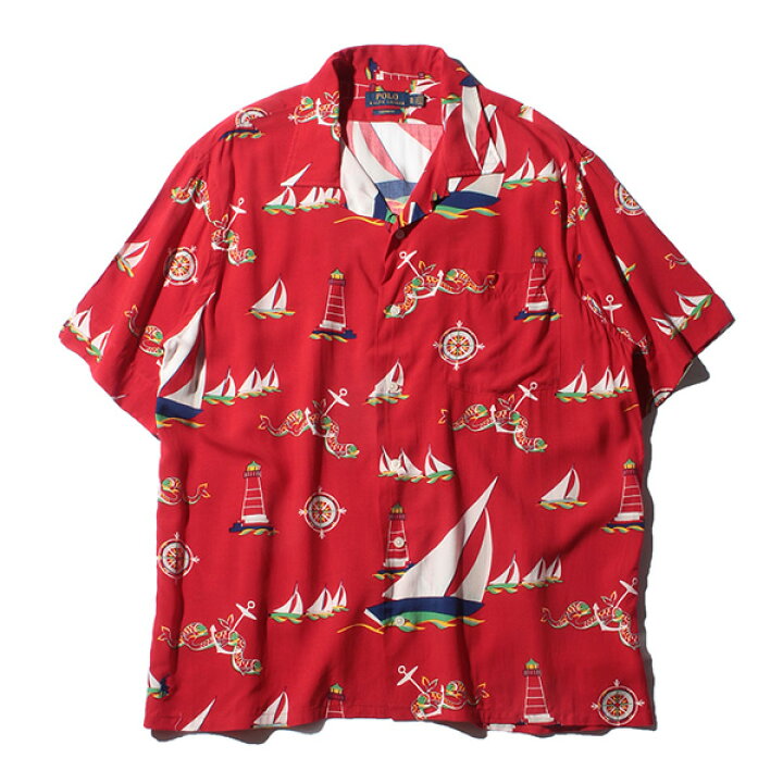 楽天市場】大きいサイズ メンズ 半袖アロハシャツ POLO RALPH LAUREN 