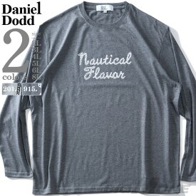 大きいサイズ メンズ プリント ロング Tシャツ Nautical Flavor DANIEL DODD 936-t200417