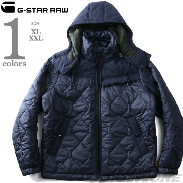 楽天市場】大きいサイズ メンズ G-STAR RAW ジースターロウ 中綿 