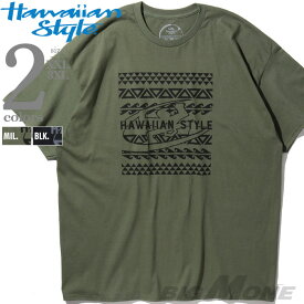 大きいサイズ メンズ HAWAIIAN STYLE ハワイアンスタイル LOCAL MOTION ローカルモーション 半袖 プリント Tシャツ USA直輸入 mts21303az