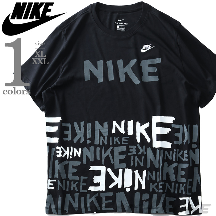 大きいサイズ メンズ NIKE ナイキ プリント 半袖 Tシャツ USA直輸入 da0218 | 大きいサイズの店ビッグエムワン