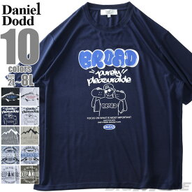 大きいサイズ メンズ DANIEL DODD プリント 半袖 Tシャツ 全10色 936-t2202pt4