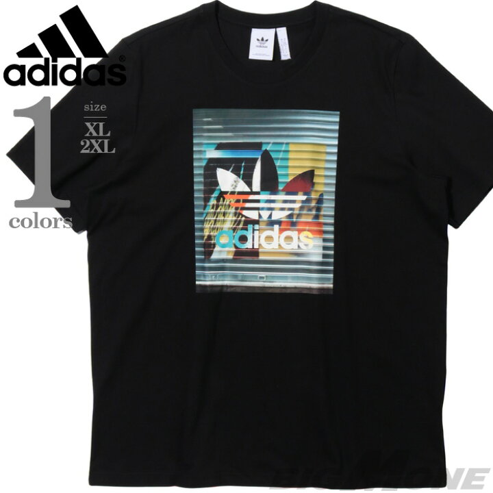 楽天市場】大きいサイズ メンズ ADIDAS アディダス プリント 半袖 T 