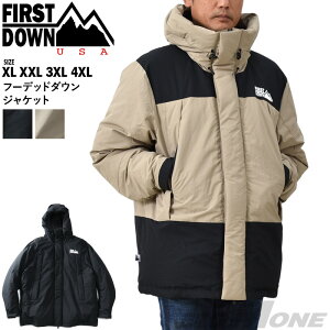 �傫���T�C�Y �����Y FIRST DOWN USA �t�@�[�X�g�_�E�� �t�[�f�b�h �_�E�� �W���P�b�g f342581z