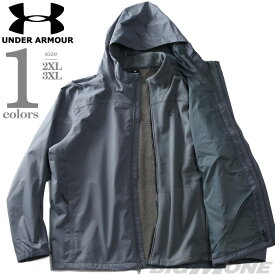 大きいサイズ メンズ UNDER ARMOUR アンダーアーマー ライナー付 3WAY フーデッド ジャケット USA直輸入 1371585-012