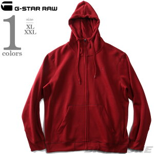 �傫���T�C�Y �����Y G-STAR RAW �W�[�X�^�[���E �t���W�b�v �p�[�J�[ PREMIUM CORE HOODED ZIP SWEATER d16122-c235