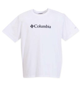 大きいサイズ メンズ Columbia CSC Basic Logo ショートスリーブ Tシャツ ホワイト 1278-2270-1 1X 2X 3X 4X 5X 6X