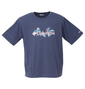 �傫���T�C�Y �����Y Columbia Men's Sun Trek �O���t�B�b�N �V���[�g�X���[�u T�V���c �_�[�N�}�E���e�� 1278-2271-1 1X 2X 3X 4X 5X 6X