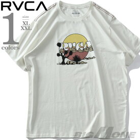 大きいサイズ メンズ RVCA ルーカ プリント 半袖 Tシャツ JAY TREE USA直輸入 avyzt00781