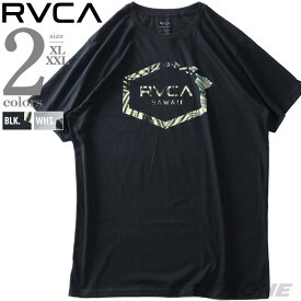 大きいサイズ メンズ RVCA ルーカ プリント 半袖 Tシャツ HAWAII HEX USA直輸入 avyzt00899