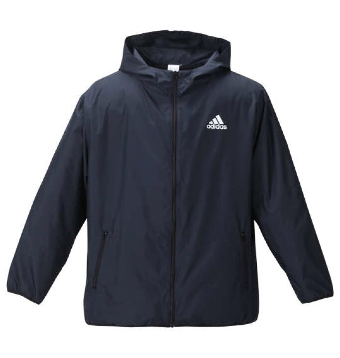 楽天市場】大きいサイズ メンズ adidas ウーブンフード ジャケット  