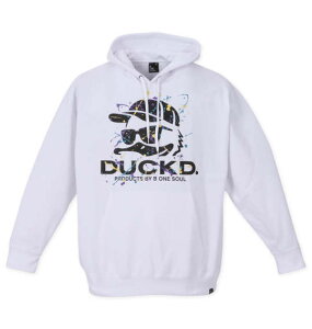 �傫���T�C�Y �����Y b-one-soul DUCK DUDE�X�v���b�V���t�F�C�X �v�� �p�[�J�[ �z���C�g 1258-2392-1 3L 4L 5L 6L