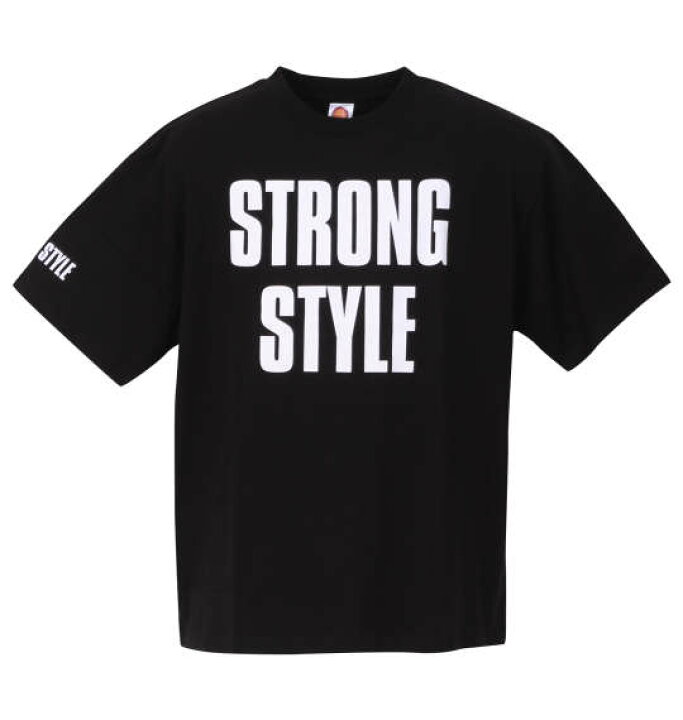 楽天市場】大きいサイズ メンズ 新日本プロレス STRONG STYLE 半袖 T 