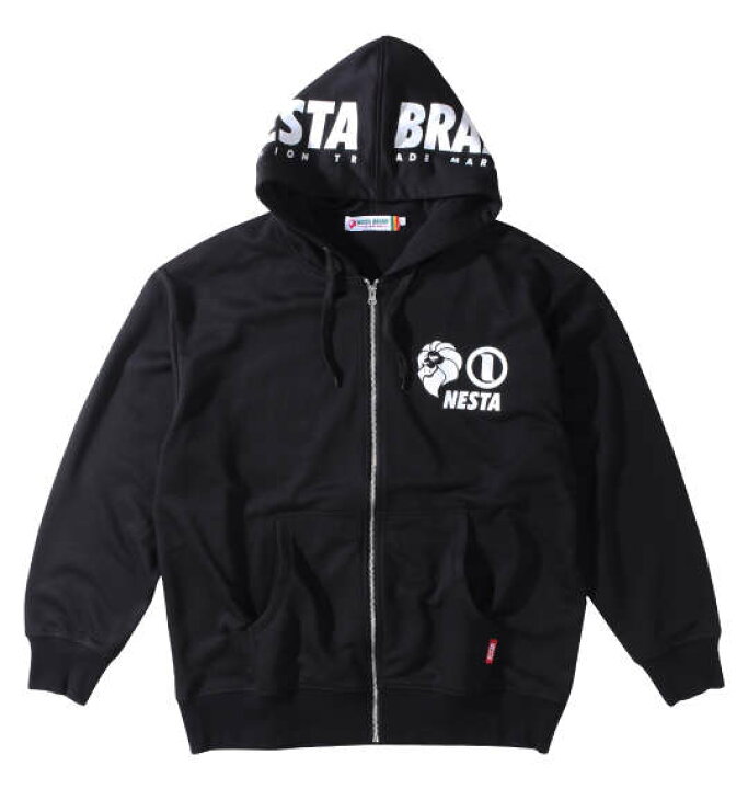 楽天市場】大きいサイズ メンズ NESTA BRAND 裏毛 フルジップ パーカー 