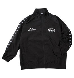 大きいサイズ メンズ INOKI ISM×SOUL アントニオ猪木 ウインドブレーカー ジャケット ブラック 1273-4365-2 3L 4L 5L 6L